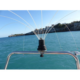 Support pour chandelier - épouvantail universel