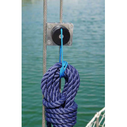 Support de hauban pour cordage avec RopeFix