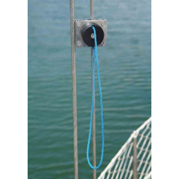 Support de hauban pour cordage avec RopeFix