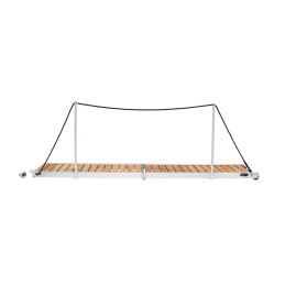 Passerelle "Classique" pliable 2x 3m avec Teck / IROKO