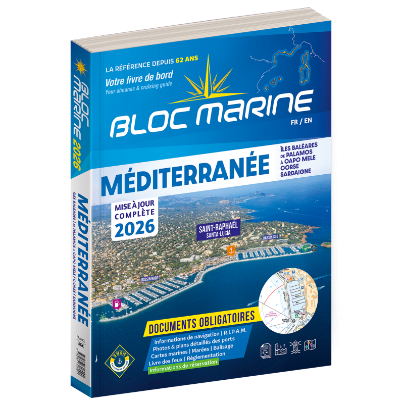 BLOC MARINE Méditerranée 2026